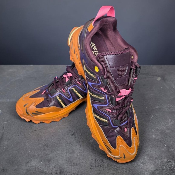 adidas Other - Adidas Hyperturf Adventure DDLM Dia de los Muertos Mens 10 HQ6022 Orange Maroon